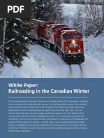 White Paper: Railroading in The Canadian Winter