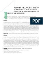 Diversidad Estructural Del Matorral Espinoso