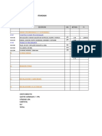 Presupuesto + Apu Formulas. para Clases