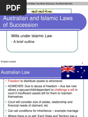 MBN_Islamic Will Presentation