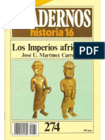 Cuadernos de Historia 16 274 Los Imperios Africanos (1985)