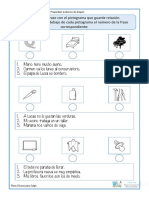 Asociacion Frase Dibujo Con Pictogramas