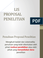 Menulis Proposal Penelitian Keperawatan