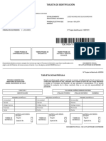 Tarjeta Identificacion PDT PDF