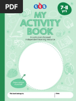 My Activity Book Yrs 7 11 PDF