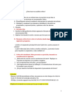 ¿Cómo Hacer Un Análisis Crítico