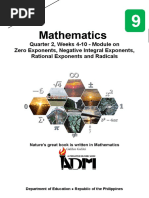 Math9 Q2 Mod2 Wk5 RationalExponentsAndRadicals v3