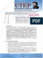 Sutep Solicita Nulidad de Fenatep A Mtpe PDF