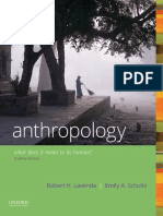 Anthropology What Does It Mean To Be Human 4th Edition by Lavenda PDF