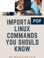 Important Linux Commands You Should Know