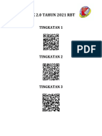 QR CODE DPK V2 RBT Tingkatan 1 - Tingkatan 3