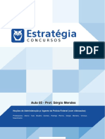 Aula 05 - Prof. Sérgio Mendes: Noções de Administração P/ Agente Da Polícia Federal (Com Videoaulas)