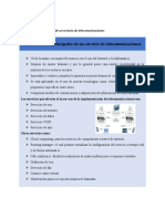 Características principales de un servicio de telecomunicaciones