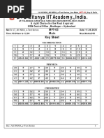 11-06-2020 - SR - LT - All - All INDIA - E-Test Series - Jee Main - MFT-03 - Key & Sol's (1) (Sajsakkskskd)