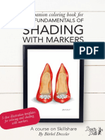 Shading: Companion Coloring Book For