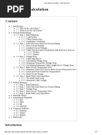 Cable Sizing Calculation - Open Electrical PDF | PDF | Electrical ...