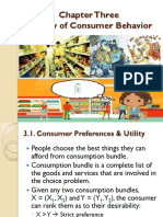 Chapter Three Theory of Consumer Behavior