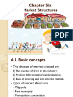Chapter Six Market Structures