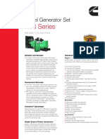 K38 Series: Diesel Generator Set