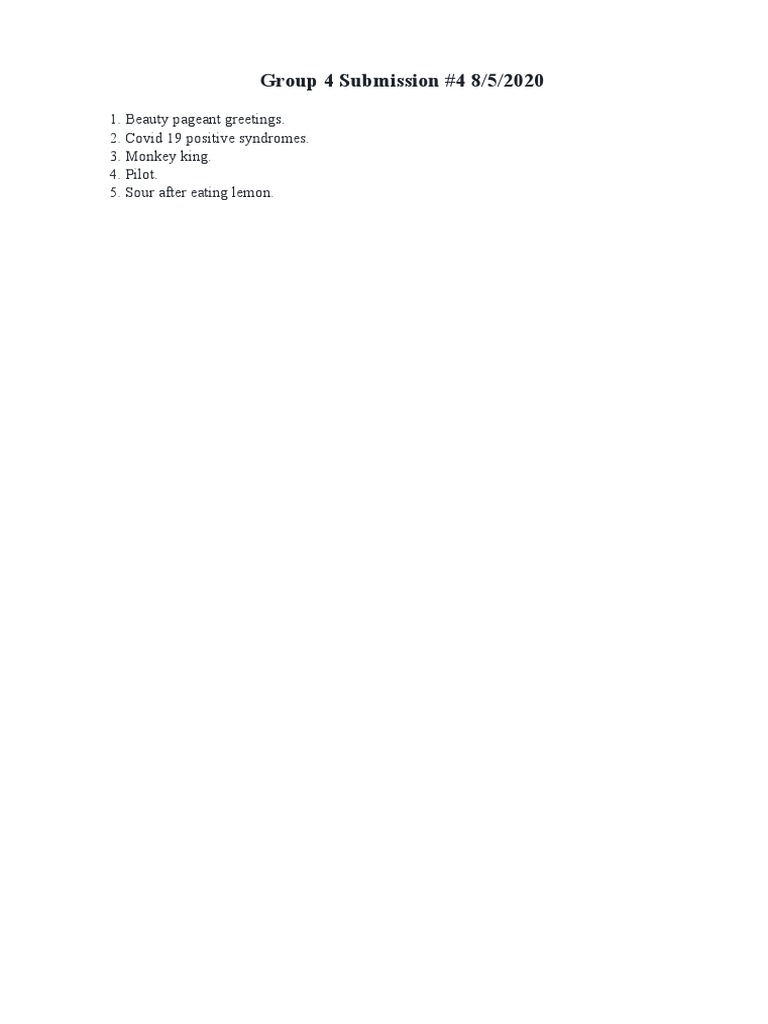 Group 4 Submission Teamwork 4 | PDF | Wellness | Science & Mathematics