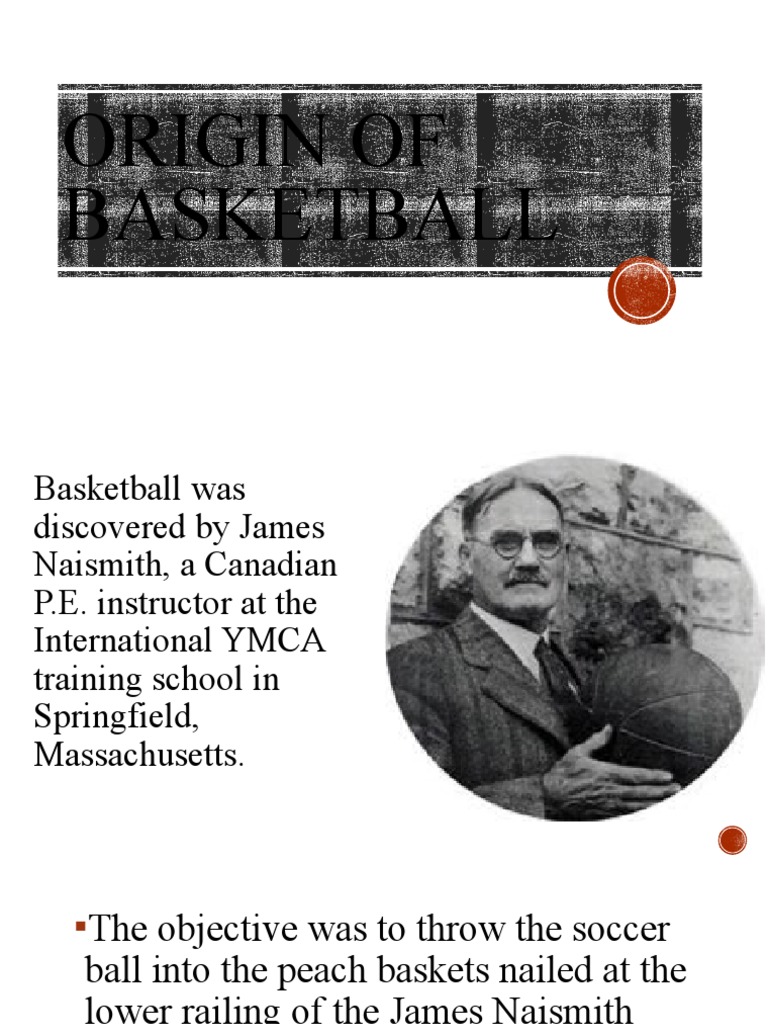 Origin of Basketball PDF Ball Games Sports