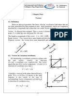 1 - CH 4 Vectors Introudaction