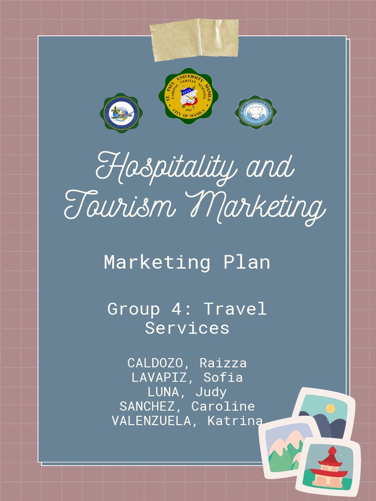 Marketing Plan Travel Services PDF Travel Agency Tourism
