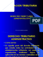 El Derecho Tributario Administrativo