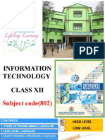 Information Technology (802) - Class 12 - Lesson 3 - Fundamentals of Java Programming - Part 2