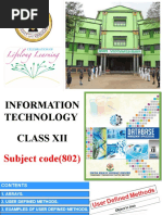 Information Technology (802) - Class 12 - UNIT 4 - Work Integrated Learning IT - Part 1