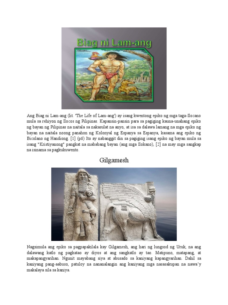 Ang Biag Ni Lam | PDF