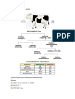 Ejercicio de Nutrición Animal