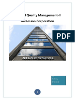 Apparel Quality Management-Ii Mckesson Corporation