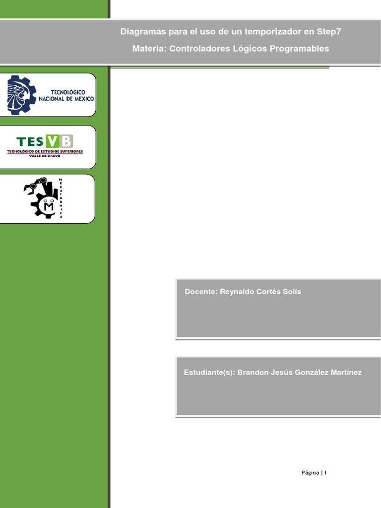 Temporizadores Step 7 | PDF