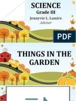 SCIENCE 3 - Things in The Garden - Jennyvie Lamire