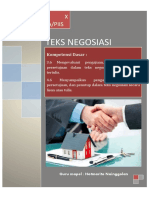 Modul Teks Negosiasi