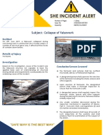 SHEIA - 2019 - 07 - 001 - Collapsed of Falsework