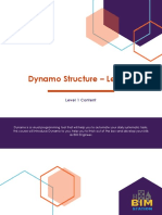 BIM STATION Dynamo Structure Course - Level 1 PDF