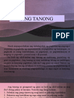 Majr 107 - PAGTATANONG