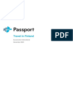 Travel in Finland: Euromonitor International November 2020