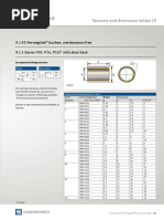 9.1 KS Permaglide Bushes, Maintenance-Free: Versions and Dimension Tables - 9