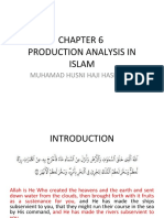 Chapter 6 - Production Analysis in Islamic Economy
