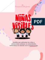 Desafíos de la menstruación en niñas y adolescentes vulnerables