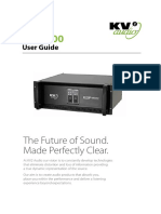 The Future of Sound. Made Perfectly Clear.: User Guide