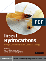 Insect Hydrocarbons Biology Biochemistry and Chemical Ecology