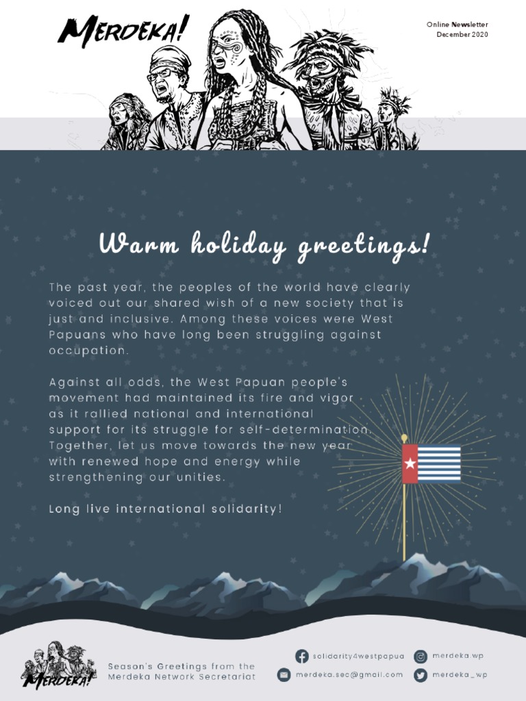 Merdeka News - December 2020 | PDF | Papua New Guinea | Indonesia
