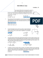 TEST PAPER-XI TH-package