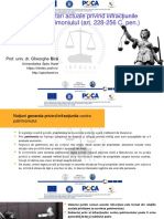 b12 Reglementari actuale privind infractiunile contra patrimoniului