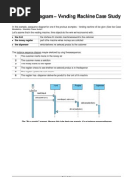 Sequence Diagram-Vending Machine Case Study