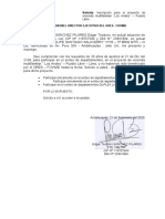 Solicitud de inscripción para proyecto de vivienda multifamiliar Los Andes